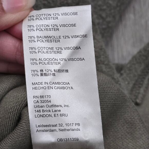 Free People We The Free Long Sherpa Shacket Coat Jacket Medium Oversized NWT - Picture 11 of 11